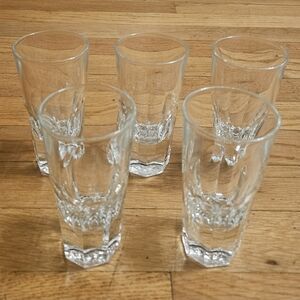 *NWOT Saint Louis Crystal AVIGNON, France 5" Cordial/Shot Glasses Set of 5